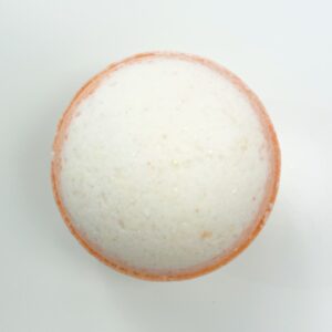 vanilla pumpkin marshmallow bubble bath bomb